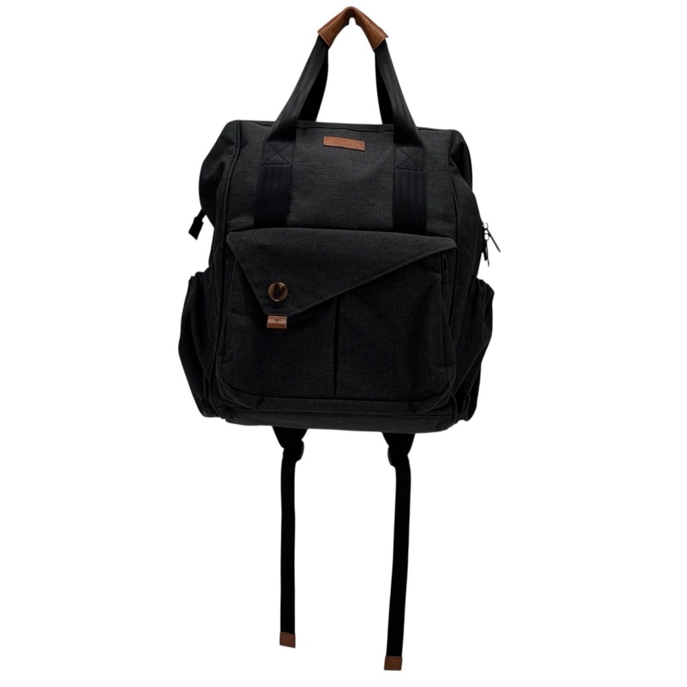Hap Tim - Wallababy Baby Diaper Bag Backpack Black (No Changing‎ Pad Included)
